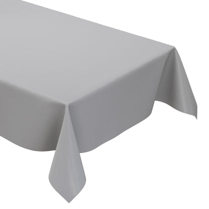 Nappe en toile cirée uni 422 unie grise carrée ronde ovale