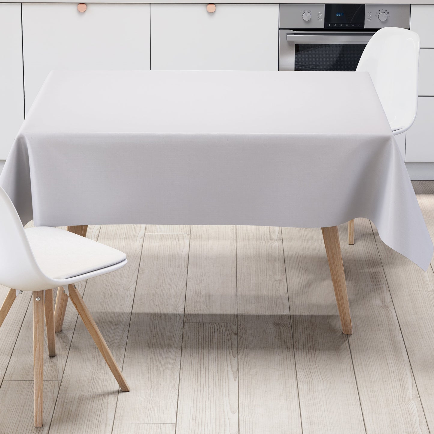 Wachstuchrolle Meterware Rollenware uni 0 weiß einfarbig unifarben